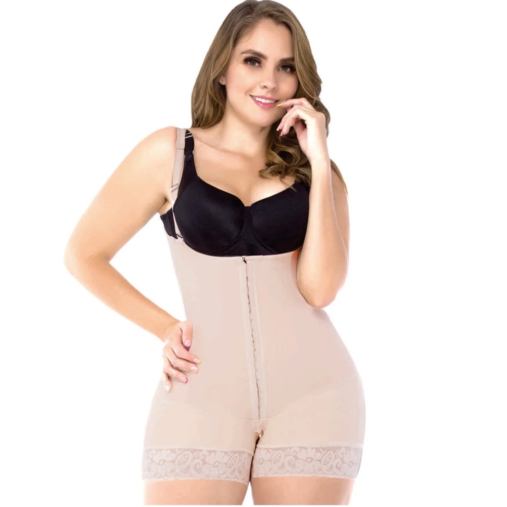 Women's Beige Shapewear Bodysuit